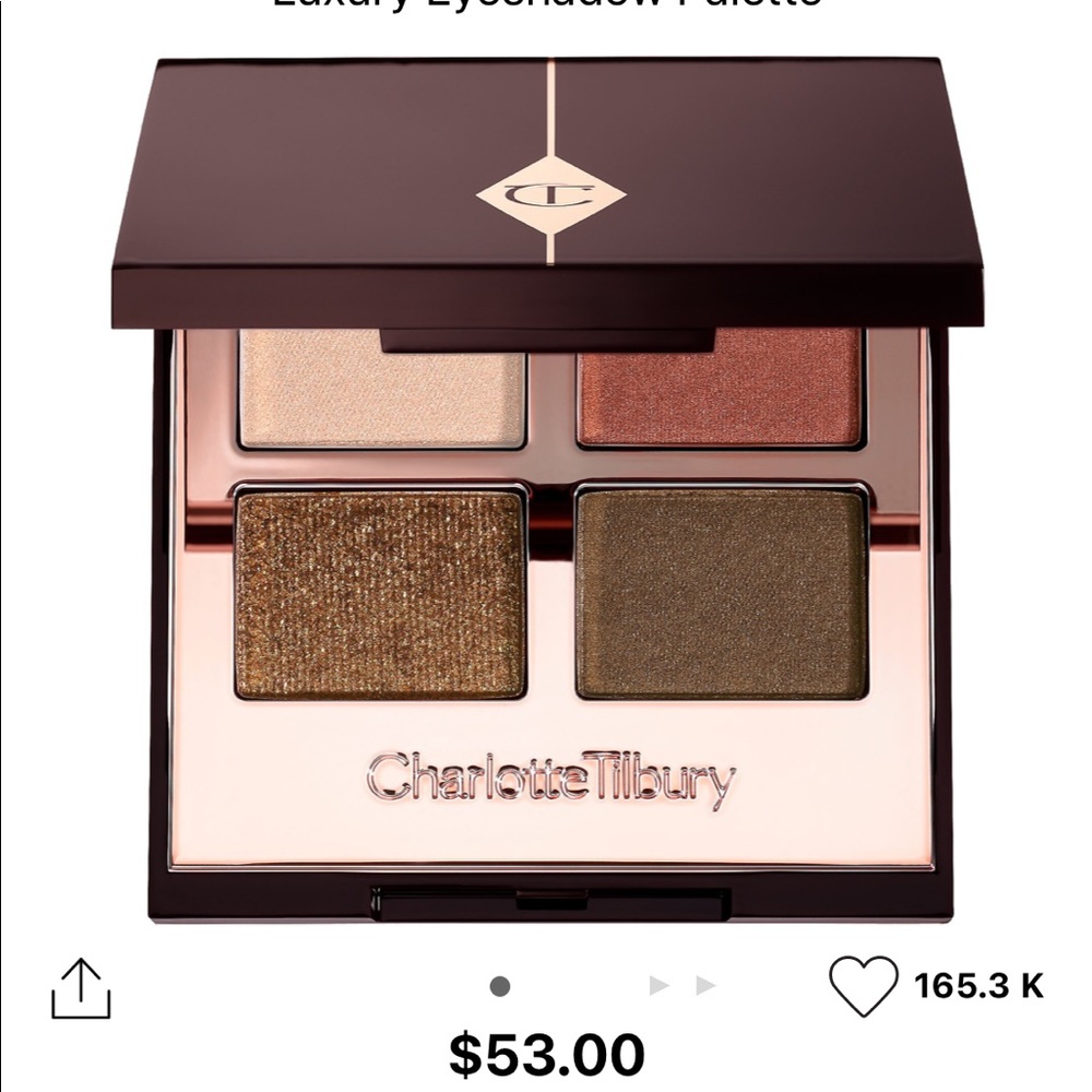 Charlotte Tilbury eyeshadow quad Bella Sofia NIB